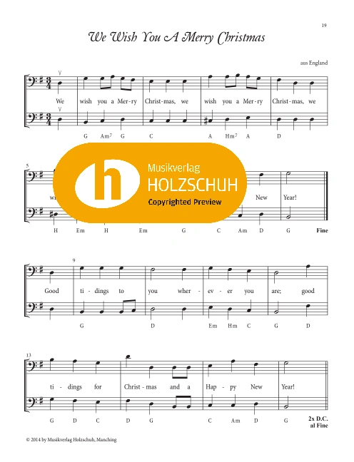 We Wish You A Merry Christmas